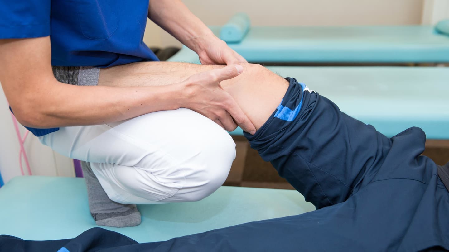 脚のマッサージ